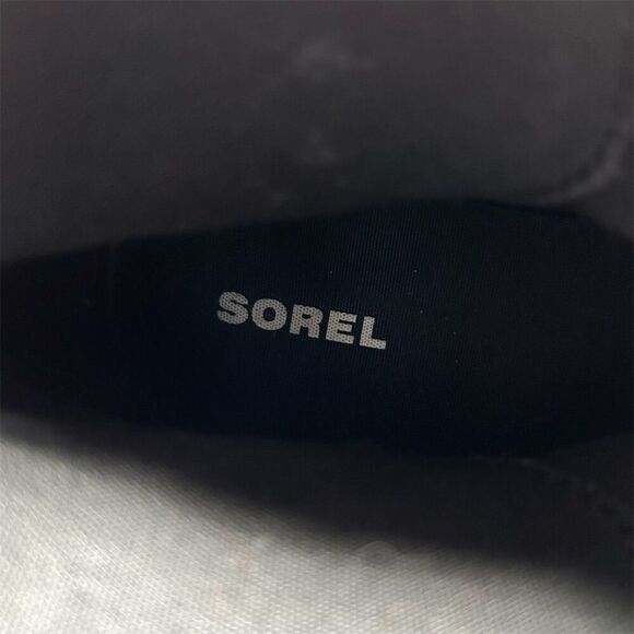 Sorel Farah Black Suede Pull On Ankle Boots Size 7.5 Back Tassel Design - Picture 12 of 12